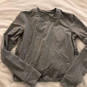 Lululemon gray top